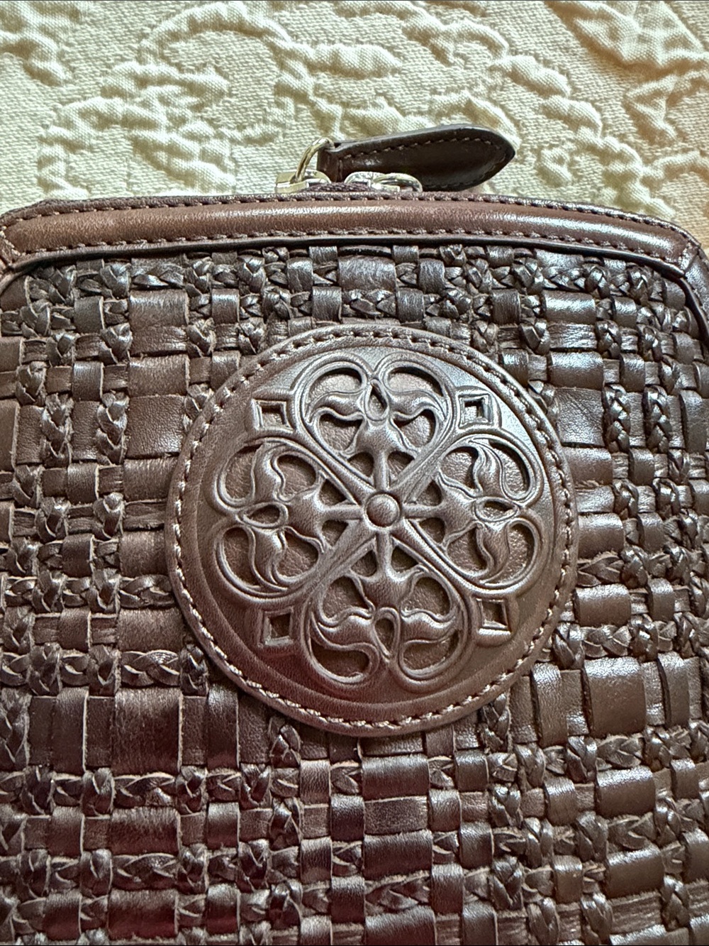 NWOT BRIGHTON Ferrara Leather Crossbody Bag - Picture 3 of 12